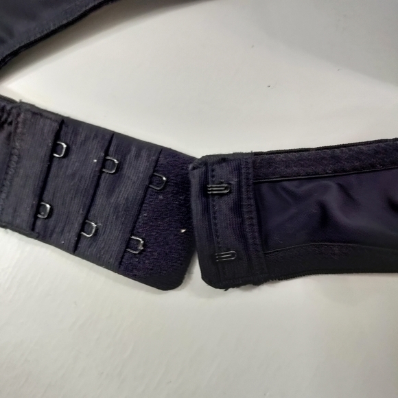 Lily of France Perfect Lift Padded Black T-Shirt Bra Plus Size 38C - Picture 4 of 11